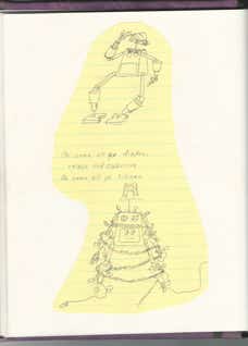 Mr. Bones Pen and Ink